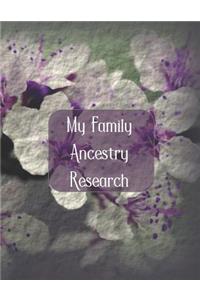 My Family Ancestry Research