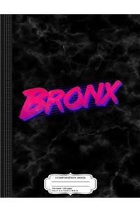 Retro Bronx Bx Composition Notebook