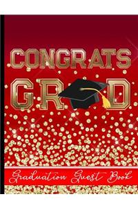 Congrats Grad - Graduation Guest Book