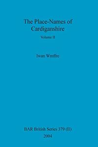Place-Names of Cardiganshire, Volume II