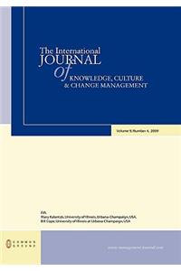 The International Journal of Knowledge, Culture and Change Management