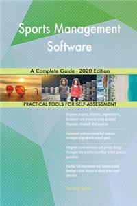 Sports Management Software A Complete Guide - 2020 Edition