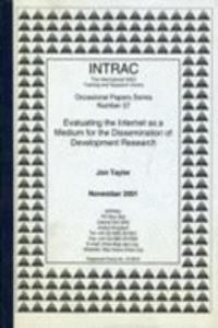Evaluating the Internet as a Medium for the Dissemination of Development Research Findings