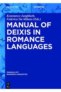 Manual of Deixis in Romance Languages