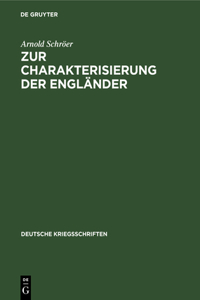 Zur Charakterisierung Der Engländer