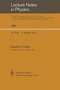 Capillarity Today