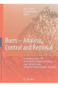 Burrs - Analysis, Control and Removal