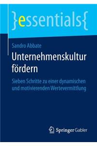 Unternehmenskultur Fördern