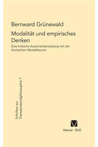 Modalität und empirisches Denken