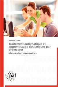 Traitement Automatique Et Apprentissage Des Langues Par Ordinateur