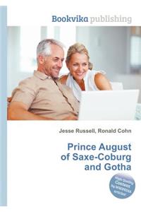 Prince August of Saxe-Coburg and Gotha