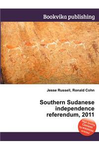 Southern Sudanese Independence Referendum, 2011