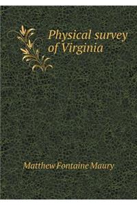 Physical Survey of Virginia