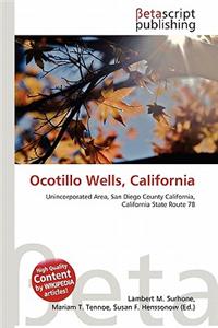 Ocotillo Wells, California
