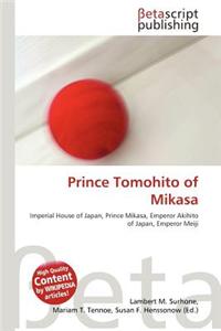 Prince Tomohito of Mikasa
