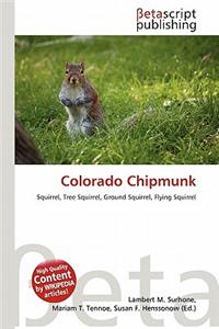 Colorado Chipmunk