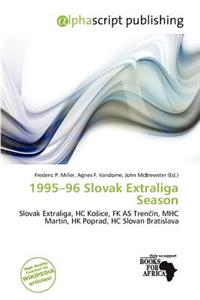 1995-96 Slovak Extraliga Season