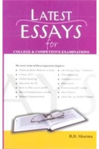 Latest Essays for College & Competitive Examinations