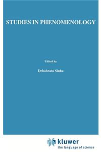 Studies in Phenomenology