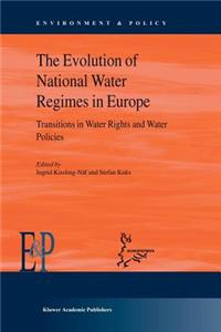 Evolution of National Water Regimes in Europe