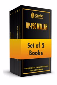 PWONLYIAS UP-PSC Wallah UP Special Combo Set of 5 Books For Civil Services Exam
