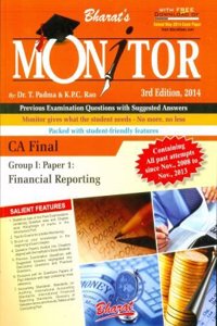 Monitor For Ca Final, Group I, Paper 1: Financial Reporting