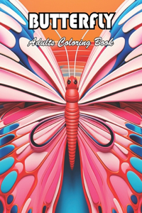 Butterfly Adults Coloring Book