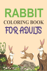 Rabbit Coloring Book For Adults