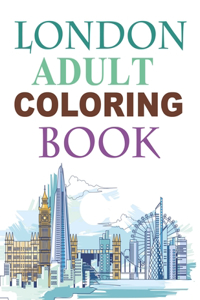 London Adult Coloring Book