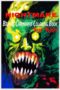 Nightmare Before Christmas Coloring Book For Kids