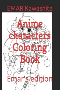 Anime characters Coloring Book
