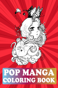 Pop Manga Coloring Book