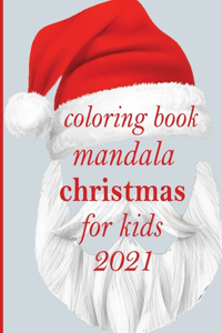 coloring book mandala christmas for kids 2021
