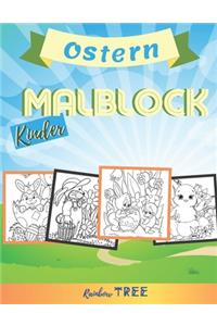 Kinder Malblock - Ostern