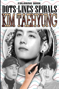 Kim Taehyung Dots Lines Spirals Coloring Book