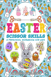 Easter Scissor Skills Preschool Workbook for Kids