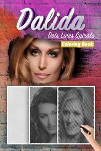 Dalida Dots Lines Spirals Coloring Book