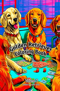 Golden Retriever Coloring Book