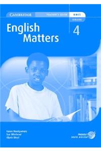 English Matters Grade 4 Teacher's Edition