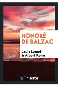 Honore de Balzac
