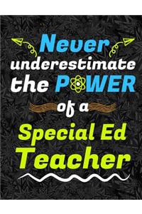 Never Underestimate the Power of a Special Ed Teacher