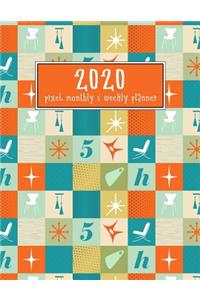 2020 Pixel Monthly and Weekly Planner
