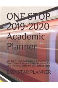 ONE STOP 2019-2020 Academic Planner