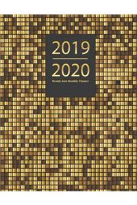 2019-2020 Weekly and Monthly Planner