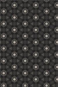 Geometric Pattern Cover Blank-Lined Journal Notebook Vol.41