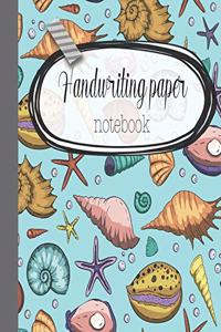 Handwriting paper notebook