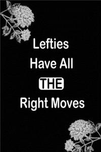 Lefties Have All The Right Moves