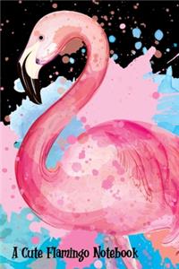 A Cute Flamingo Notebook