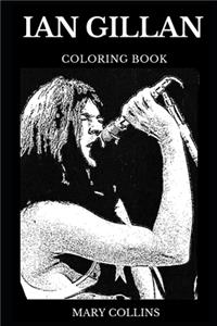Ian Gillan Coloring Book