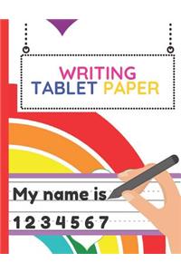 Writing Tablet Paper